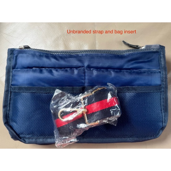 Authentic Vintage Gucci Monogram Canvas Black Leather Crossbody Bag - Picture 13 of 16